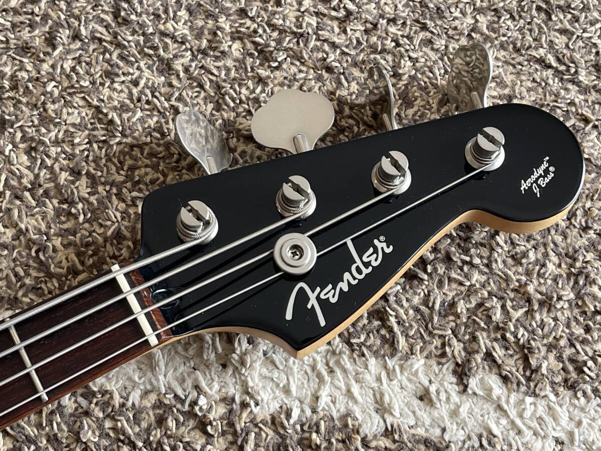 Fender Japan Aerodyne JAZZ BASS AJB-M/DJ Dimarzio Collection PU Black エアロダイン 32インチ ミディアムスケール CIJの画像7