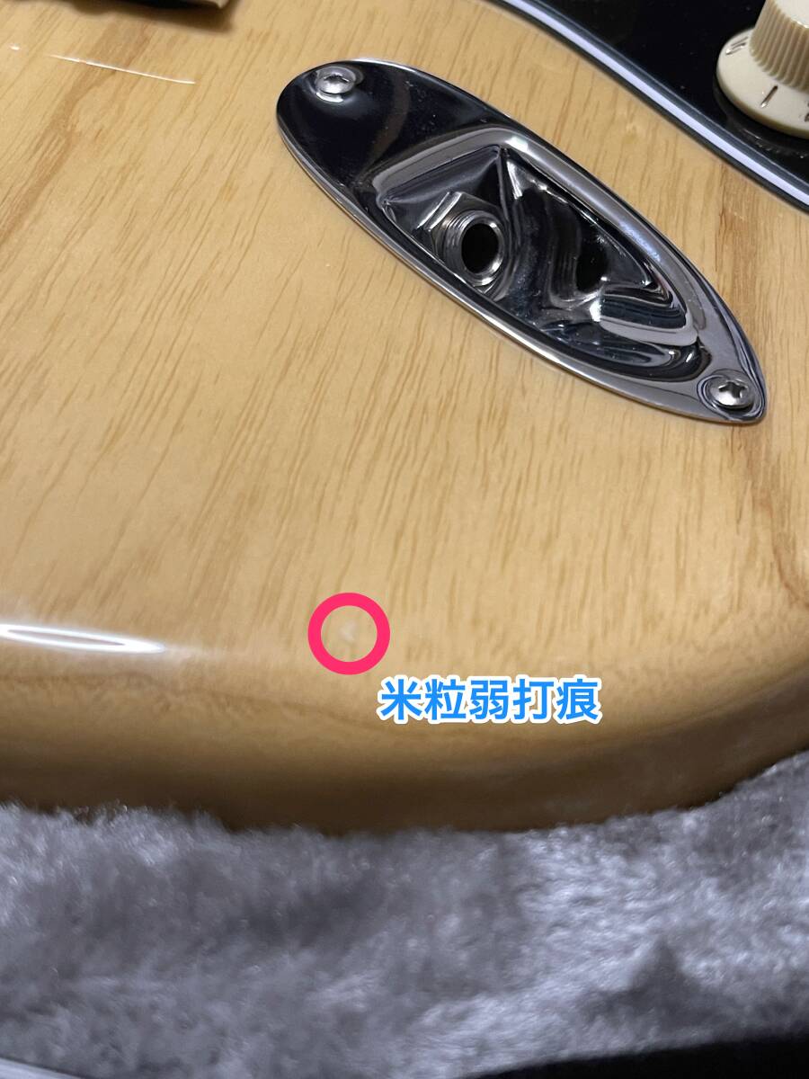 レアな2ピース個体 Fender USA American Professional Stratocaster Ash Natural Standard Maple アメスタ アメプロ ストラト フェンダーの画像8