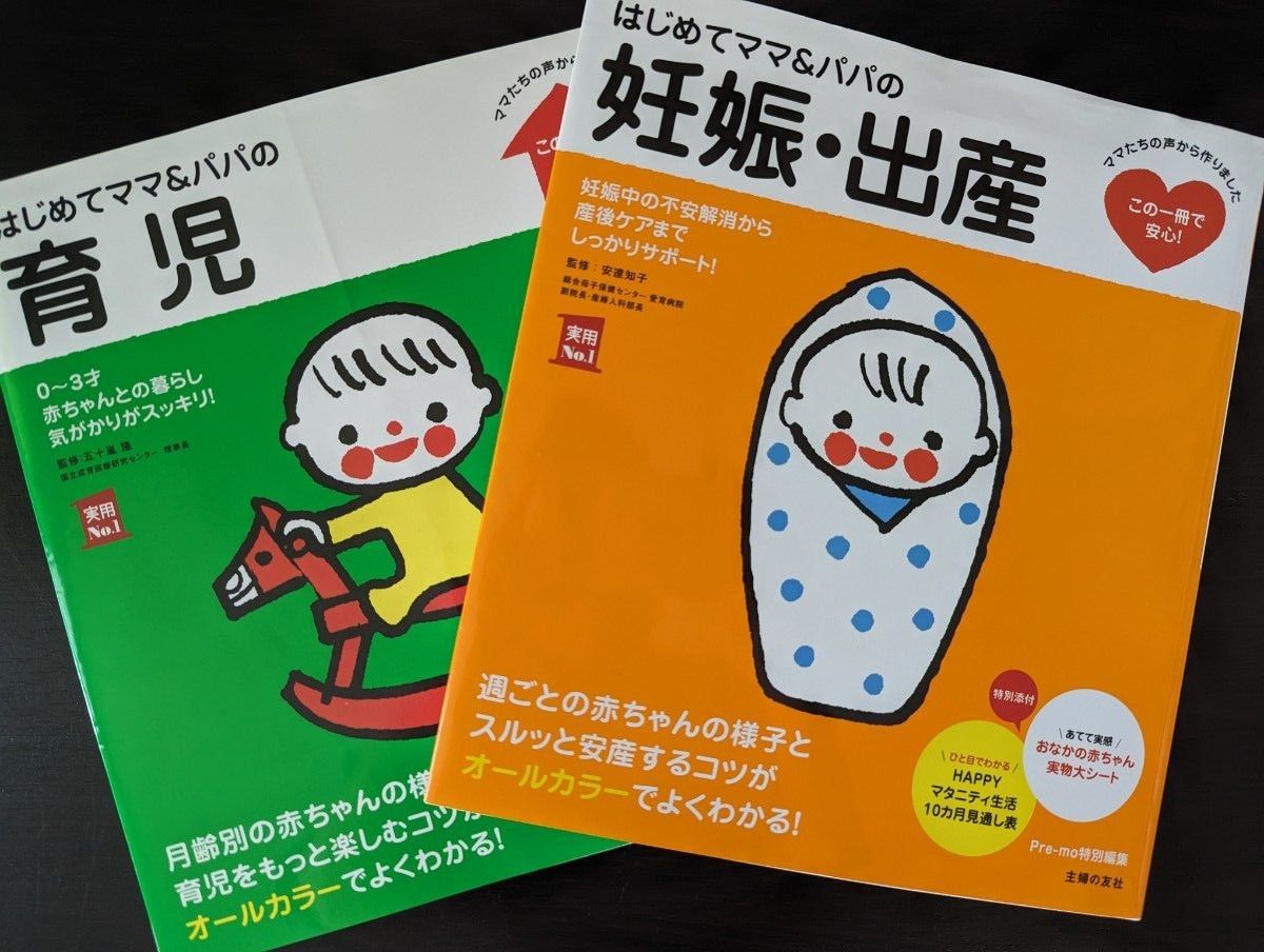 はじめてママ＆パパの妊娠・出産　妊娠中の不安解消から産後ケアまでこの一冊で安心！０～３才の赤ちゃんとの暮らし　主婦の友社／編 