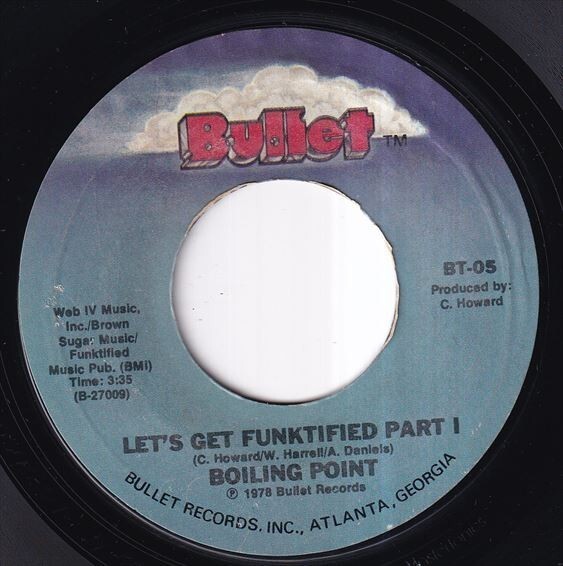 Boiling Point - Let's Get Funktified (Part 1) (Part 2) (A) SF-J421_7インチ大量入荷しました。