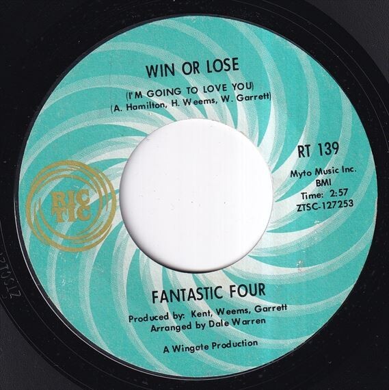 Fantastic Four - I've Got To Have You / Win Or Lose (I'm Going To Love You) (A) N378の画像1