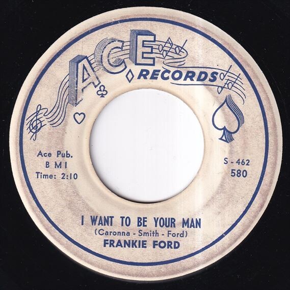 Frankie Ford - Time After Time / I Want To Be Your Man (B) N334の画像1