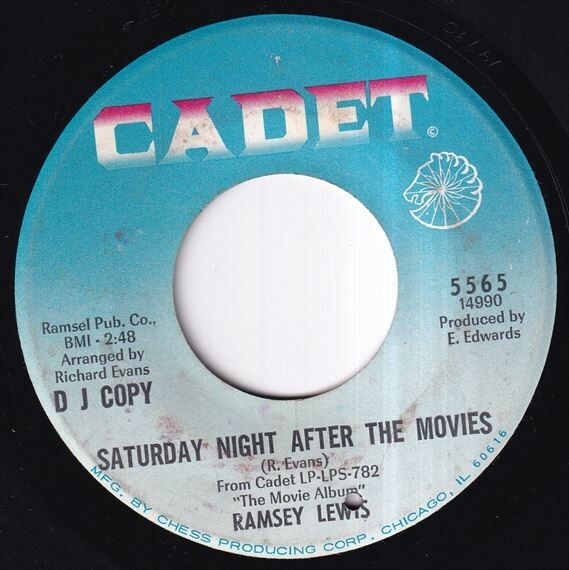 Ramsey Lewis - China Gate / Saturday Night After The Movies (A) N554の画像2