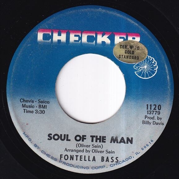 Fontella Bass - Rescue Me / Soul Of The Man (B) N659の画像1