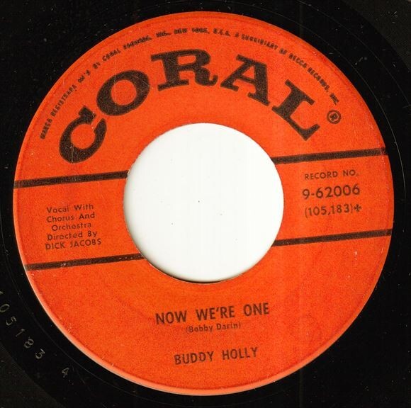 Buddy Holly - Early In The Morning / Now We're One (A) OL-P469の画像1