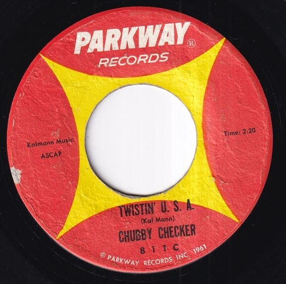 Chubby Checker - The Twist / Twistin' U.S.A. (A) OL-Q010の画像1