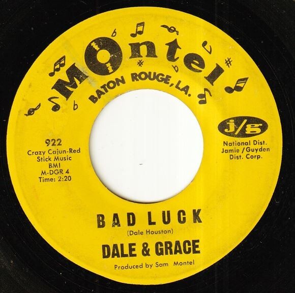 Dale & Grace - Stop And Think It Over / Bad Luck (A) RP-P214_画像2