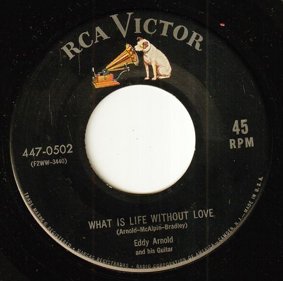 Eddy Arnold And His Guitar - The Cattle Call / What Is Life Without Love (A) FC-P473の画像1