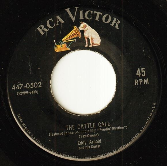 Eddy Arnold And His Guitar - The Cattle Call / What Is Life Without Love (A) FC-P473_画像2