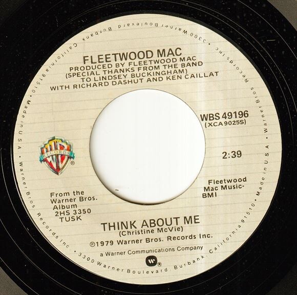 Fleetwood Mac - Think About Me / Save Me A Place (A) RP-Q068_画像2