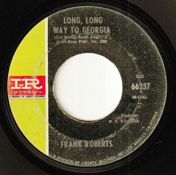 Frank Roberts - Long, Long Way To Georgia / Alone And Forsaken (A) RP-P532_画像2