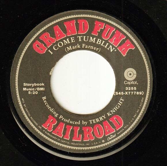 Grand Funk Railroad - Footstompin' Music / I Come Tumblin' (B) RP-P570_画像1