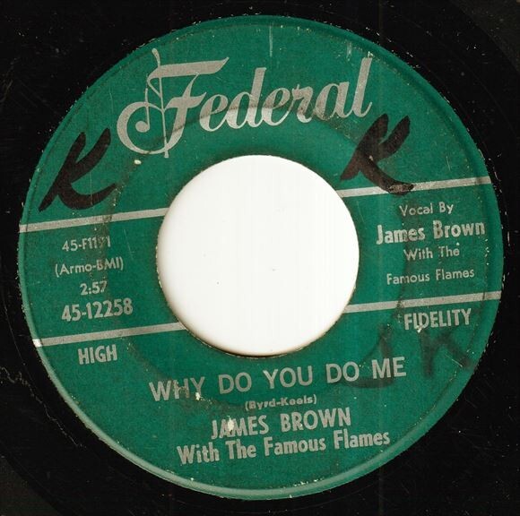 James Brown With The Famous Flames - Please, Please, Please / Why Do You Do Me (A) OL-P519の画像1