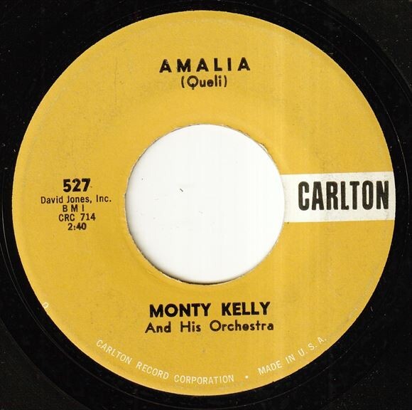 Monty Kelly And His Orchestra - Summer Set / Amalia (A) RP-Q149_画像2