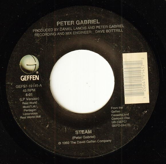 Peter Gabriel - Steam / Games Without Frontiers (Massive/DB Remix) (A) SF-P413の画像2