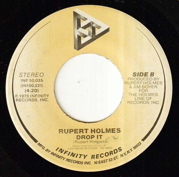 Rupert Holmes - Escape (The Pina Colada Song) / Drop It (A) RP-Q151の画像2