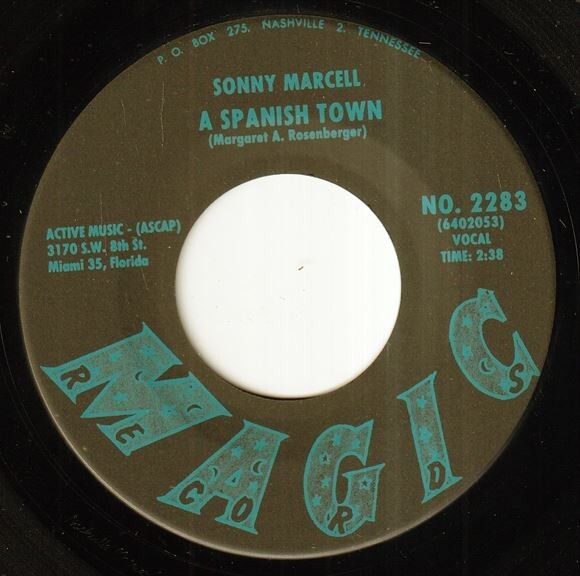 Sonny Marcell - A Spanish Town / The St. Augustine Song (A) RP-Q134_画像2