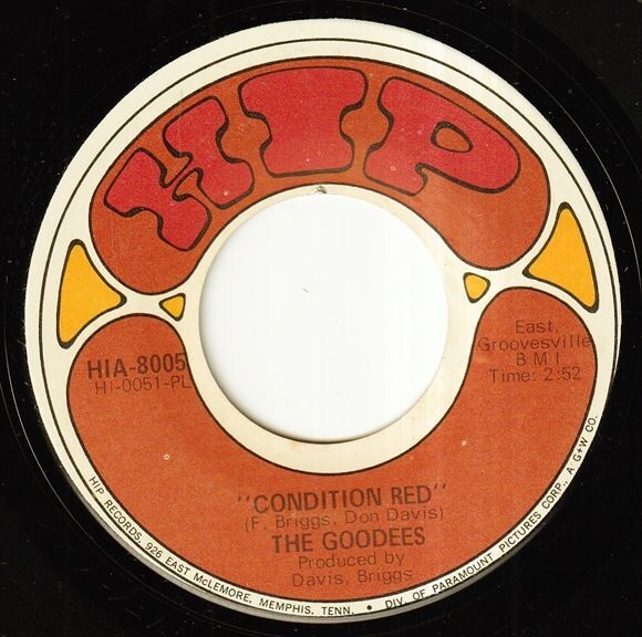 The Goodees - Condition Red / Didn't Know Love Was So Good (A) SF-Q084の画像1