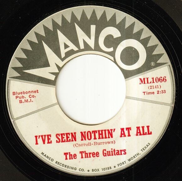 The Three Guitars - Who Could It Be?/I've Seen Nothing At All (A) FC-P368の画像1