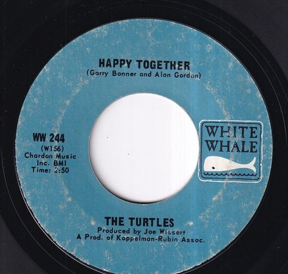 The Turtles - Happy Together / Like The Seasons (A) RP-Q444の画像1