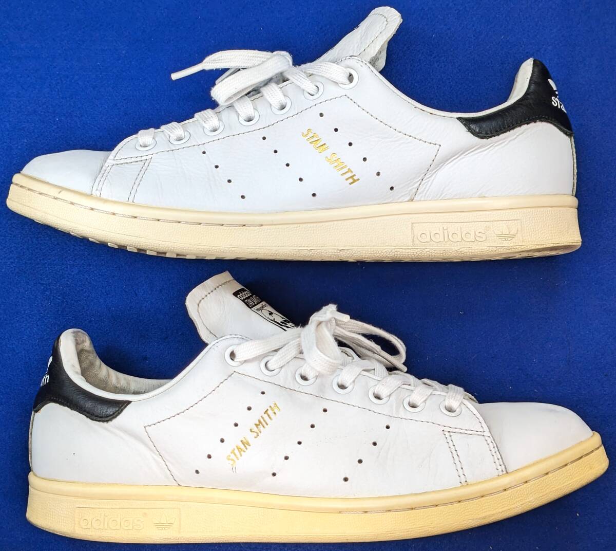 【美品・USED/復刻版/本革天然皮革（プレミアムレザー）/正規店購入】adidas ORIGINALS STAN SMITH　スポーツシューズ　 サイズ＝27.0ｃｍ