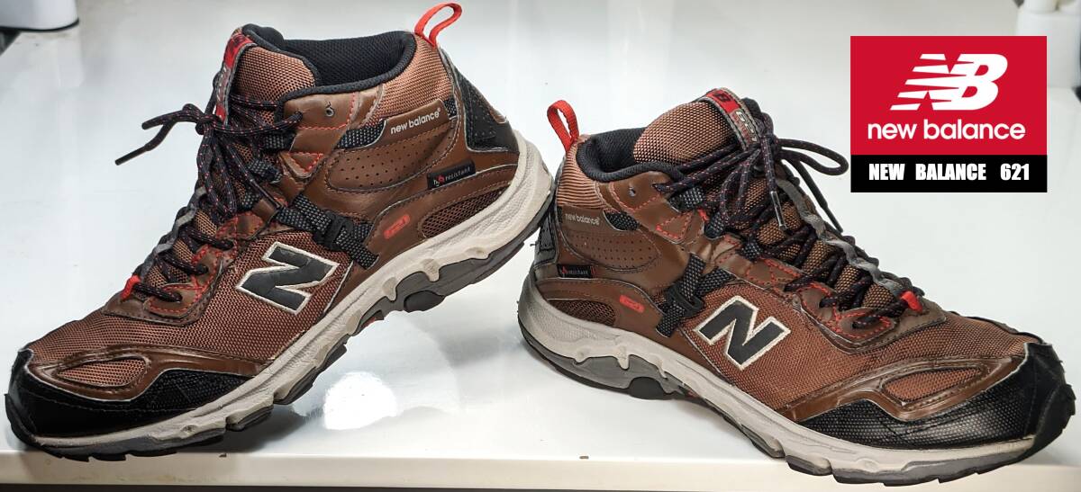 【美品・USED/ALL TERRAIN（全地形対応型）＆H2O RESISTANT（撥水）機能】NEW BALANCE 621 トレッキングシューズ   サイズ＝26.5ｃｍの画像1