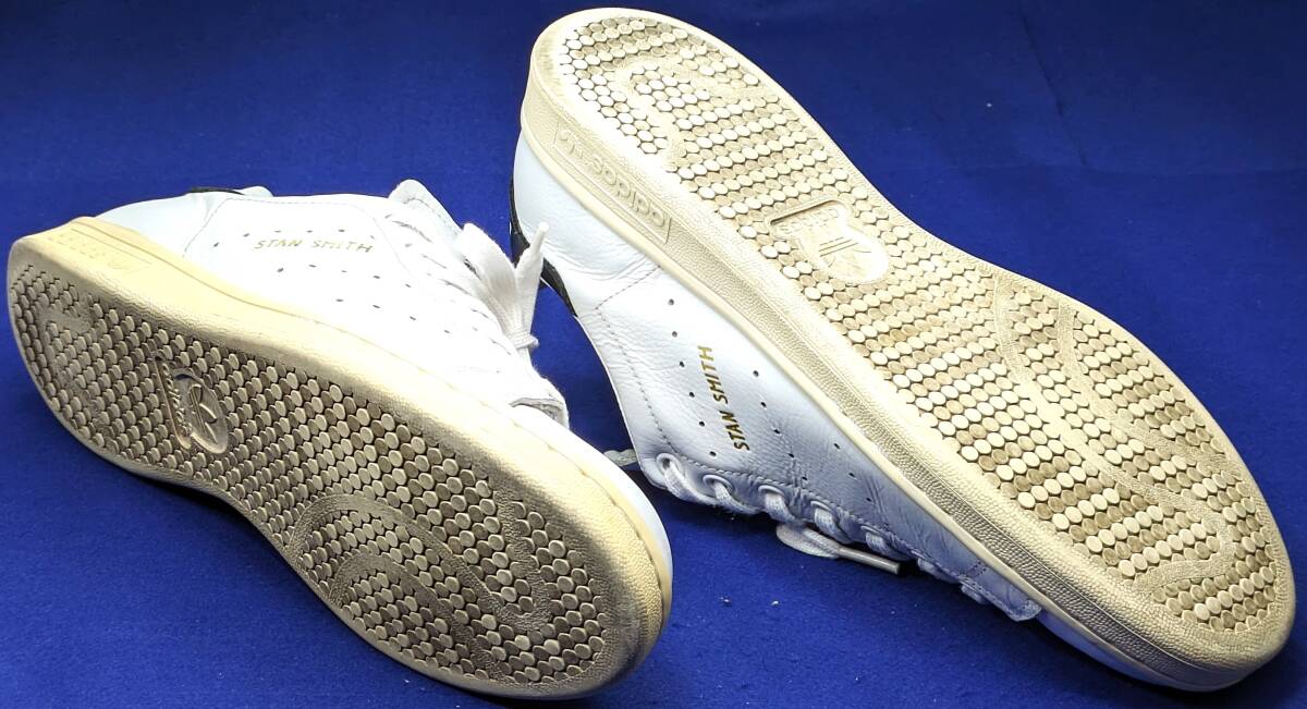 【美品・USED/復刻版/本革天然皮革（プレミアムレザー）/正規店購入】adidas ORIGINALS STAN SMITH　スポーツシューズ　 サイズ＝27.0ｃｍ