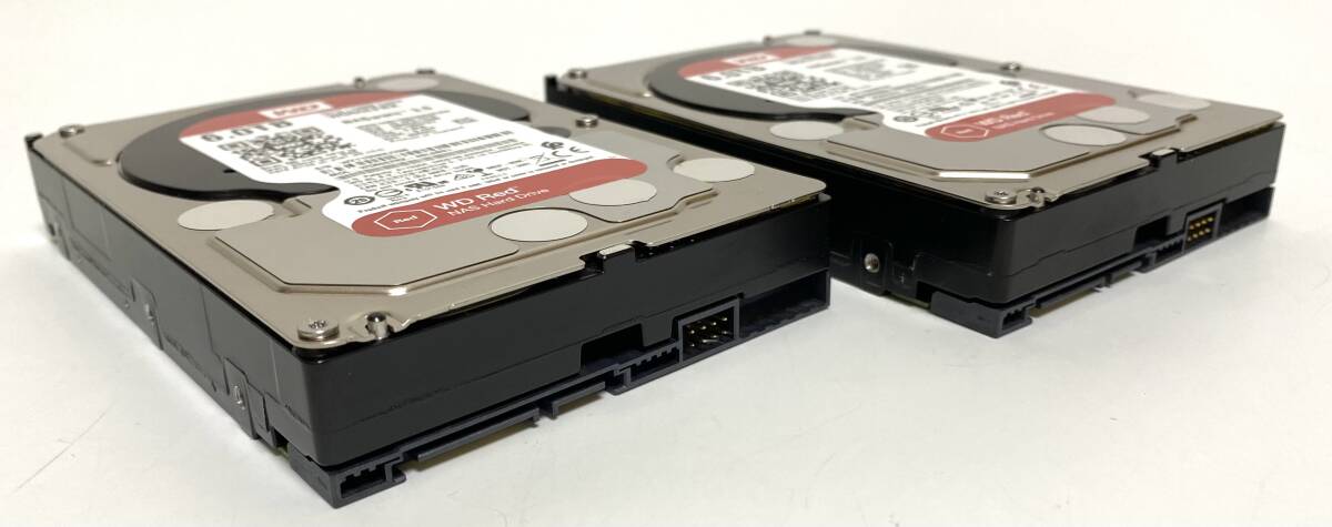 ★Western Digital WD Red 6TB x 2台（計12TB) 3.5インチ 内蔵HDD WD60EFAX ウエスタンデジタル ハードディスクドライブ I240425の画像7