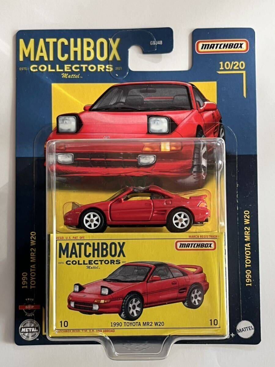 【リトラ開き　右ハンドル】　MB 1990 TOYOTA MR2 W20 トヨタ　レッド　マッチボックス