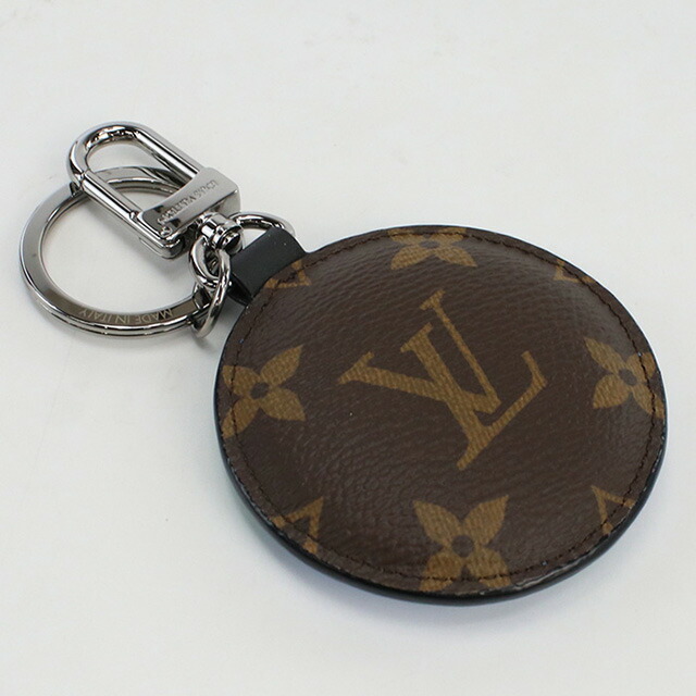 中古 ルイヴィトン キーリング ユニセックス ブランド LOUIS VUITTON ポルトクレ・パディッド メタル M68307 ブルー 小物_画像4