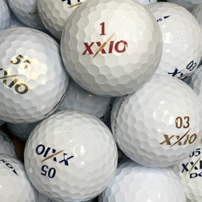 ロストボール ゼクシオ 各種混合 ホワイト 12個 Aランク 中古 ゴルフボール ロスト XXIO エコボールの画像3