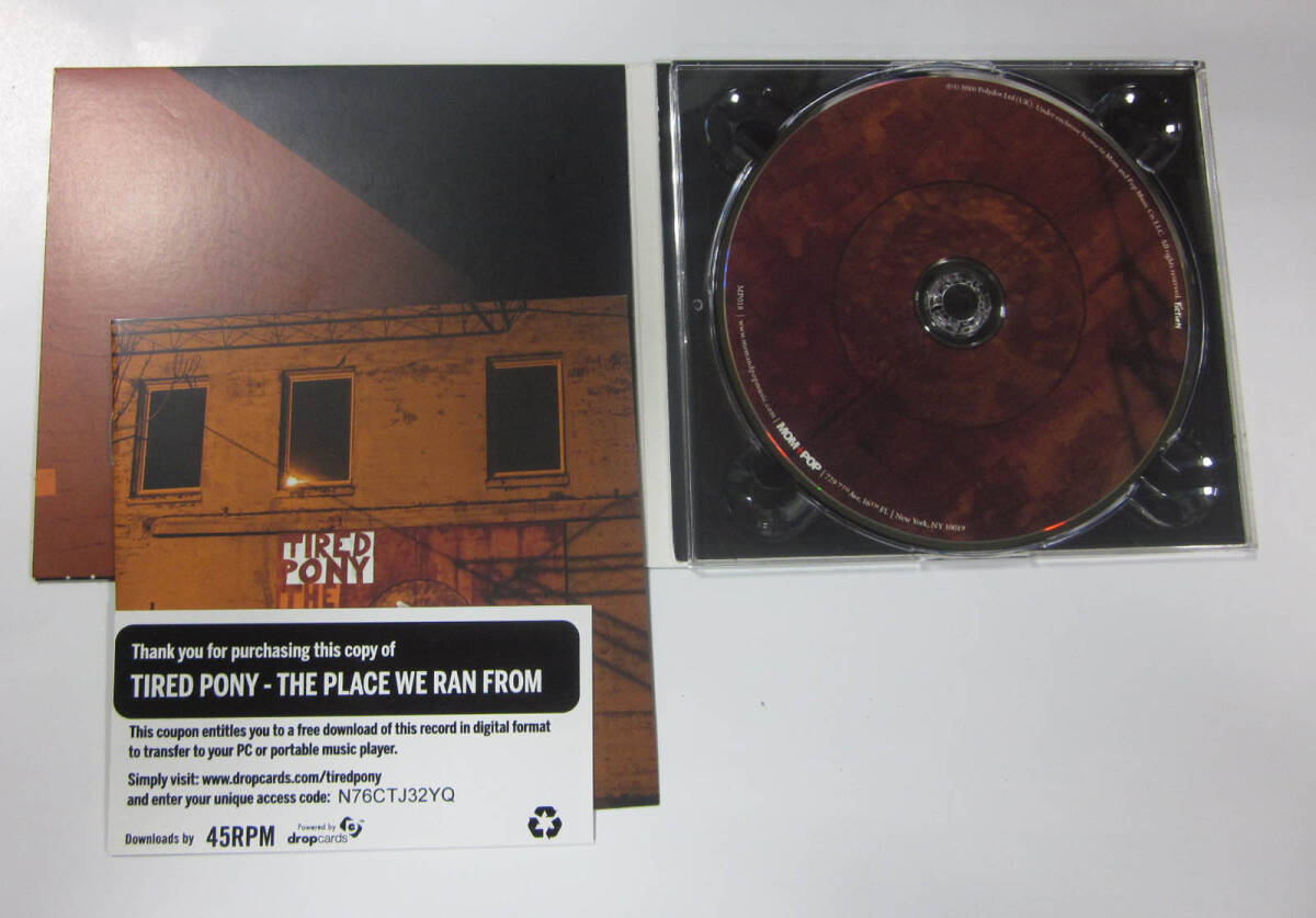 中古音楽CD　TIRED PONY / THE PLACE WE RAN FROM タイアード・ポニー　管理番号1155_画像2