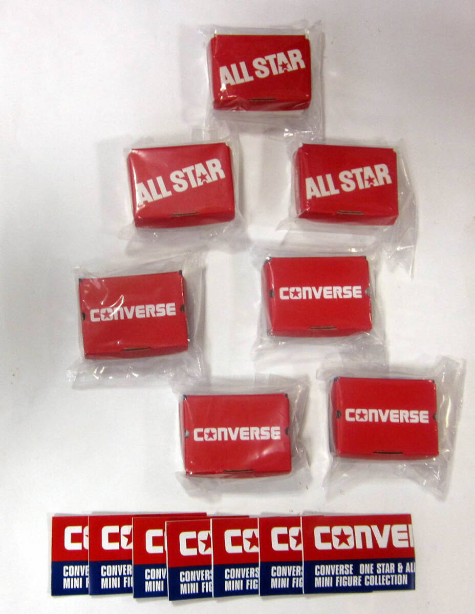 コンバース ミニフィギュアコレクション 全7種セット CONVERSE MINI FIGURE COLLECTION ガシャポン_こちらがお届けする商品（全7種）です。
