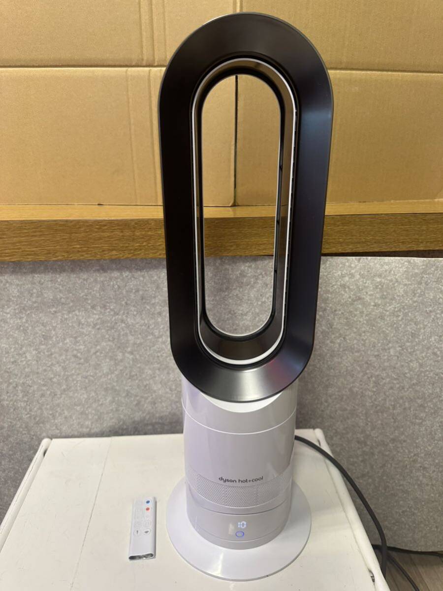  Dyson Dyson AM09 ceramic fan heater 2019 year made * operation goods remote control attaching Cool/hot