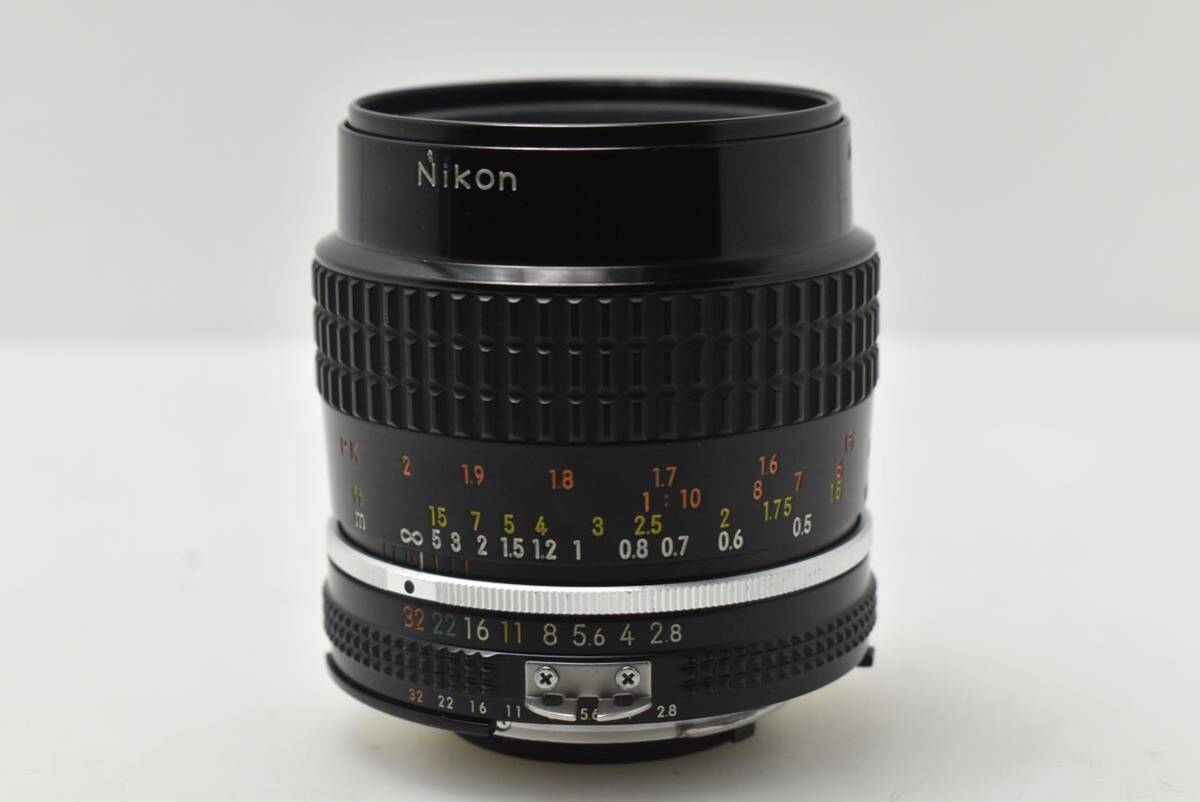【B品】NIKON ニコン Ai-S 55mm F2.8［00775140］_画像9