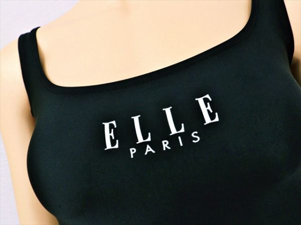 BY4-352◇//ELLE♪XLサイズ♪セクシーな高めのハイレグリメイク1点もの♪レディース競泳水着※一番安価な送料はゆうパケットなら210円♪の画像3