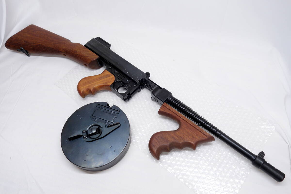 ◆中古品◆MGC モデルガン THOMPSON トンプソン M1921 シカゴタイプ◆箱付き◆SMGの画像2