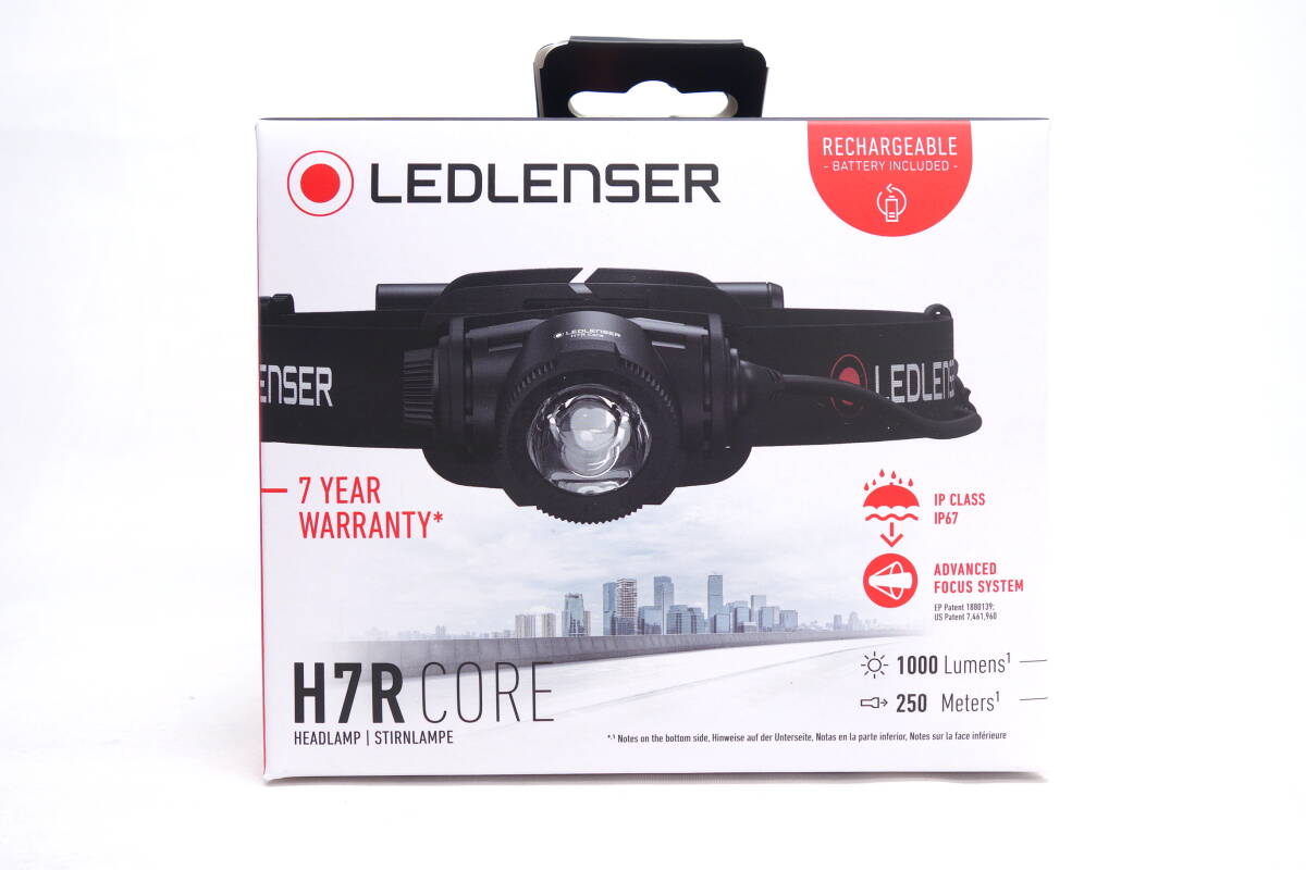 ◆未開封未使用品◆LEDLENSER レッドレンザー LEDヘッドライト H7R Core◆2の画像1