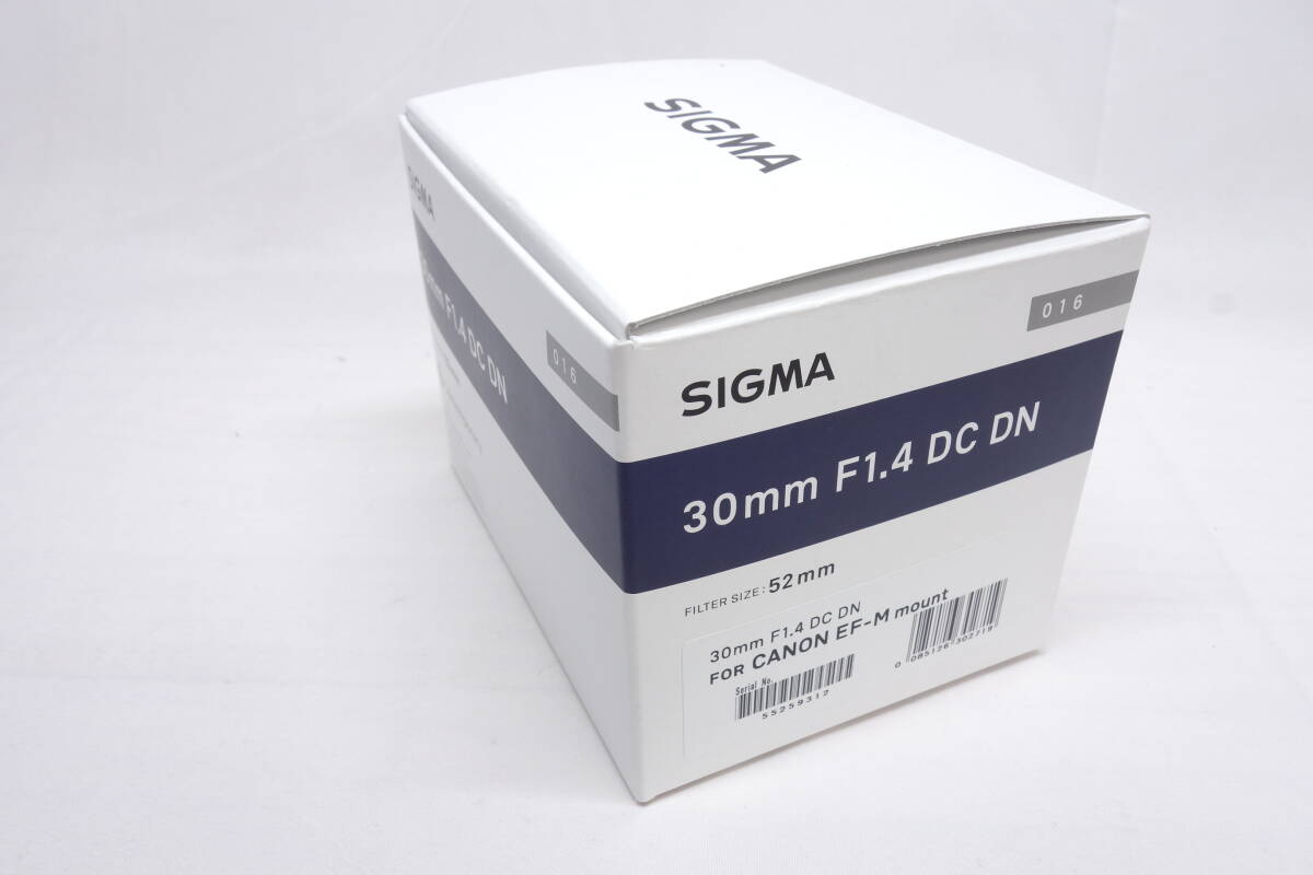 ◆中古品◆SIGMA シグマ 30mm F1.4 DC DN | Contemporary キャノンEF-Mマウント_画像10