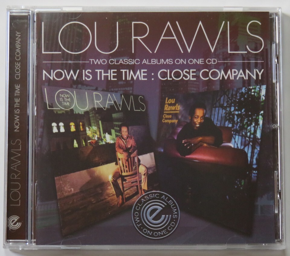 【美品】LOU RAWLS 2in1CD NOW IS THE TIME and CLOSE COMPANY ルー・ロウルズ 1982年及び1984年発表2作品のカップリング 輸入盤 廃盤_画像1