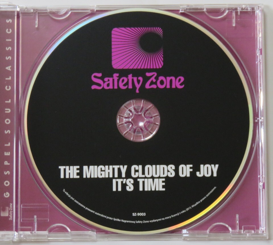 【美品】MIGHTY CLOUDS OF JOY／IT'S TIME マイティ・クラウズ・オブ・ジョイ フィリー・シグマ録音ゴスペル・ソウル 1974年作品 輸入盤の画像4