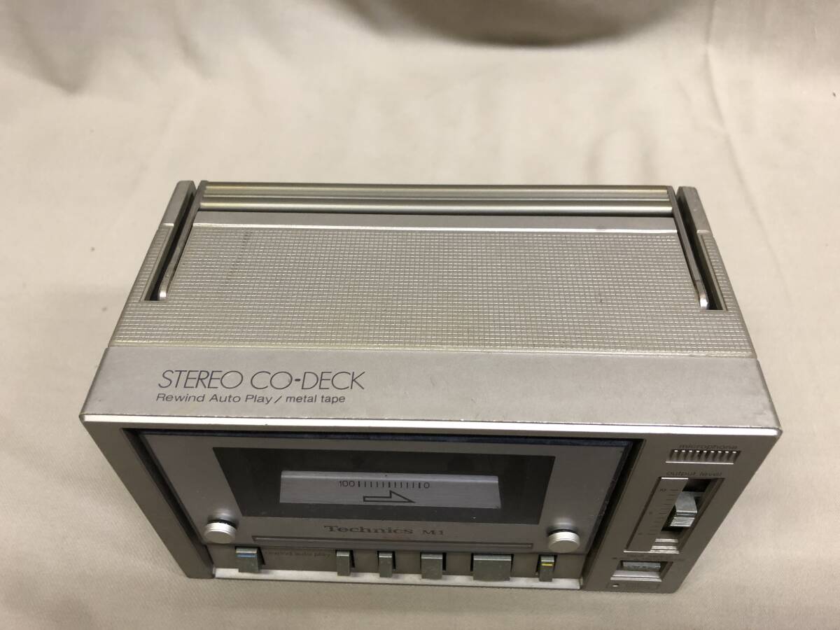 Technice RS-M1 STEREO CO-DECK テクニクス カセットデッキの画像2