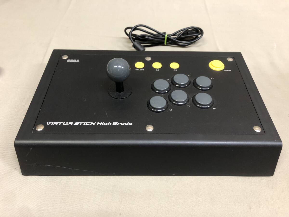 VIRTUA STICK HIGH GRADE birch .s Tec high grade SEGA HSN-0011 arcade controller operation not yet verification present condition goods 