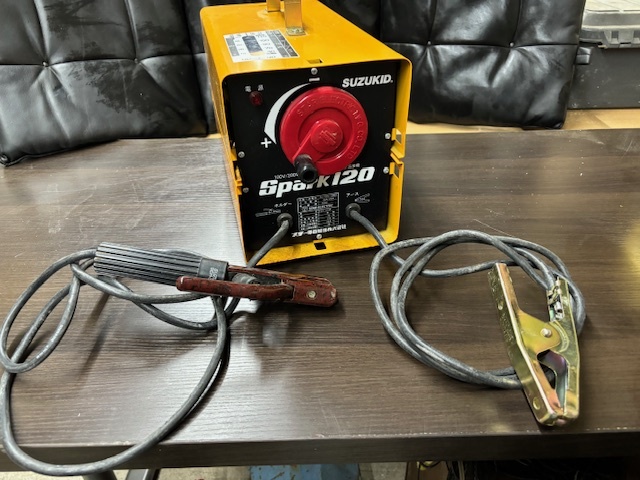 スター電器製造(SUZUKID スズキッド)　Spark120　100V/200V兼用　交流アーク溶接機★美品_画像1