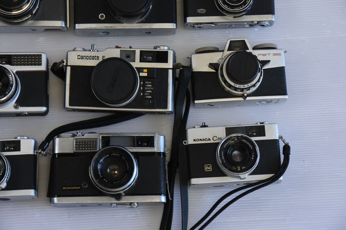 レンジファインダー フィルムカメラ 二眼レフ MAMIYA ALPEN YASHICA KONICA RICOH Canon OLYMPUS まとめ 大量 いろいろ 複数 A