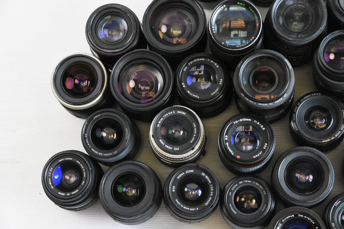 カメラレンズ TOKINA MINOLTA Canon SIGMA OLYMPUS まとめ 大量 いろいろ 複数 C_画像3