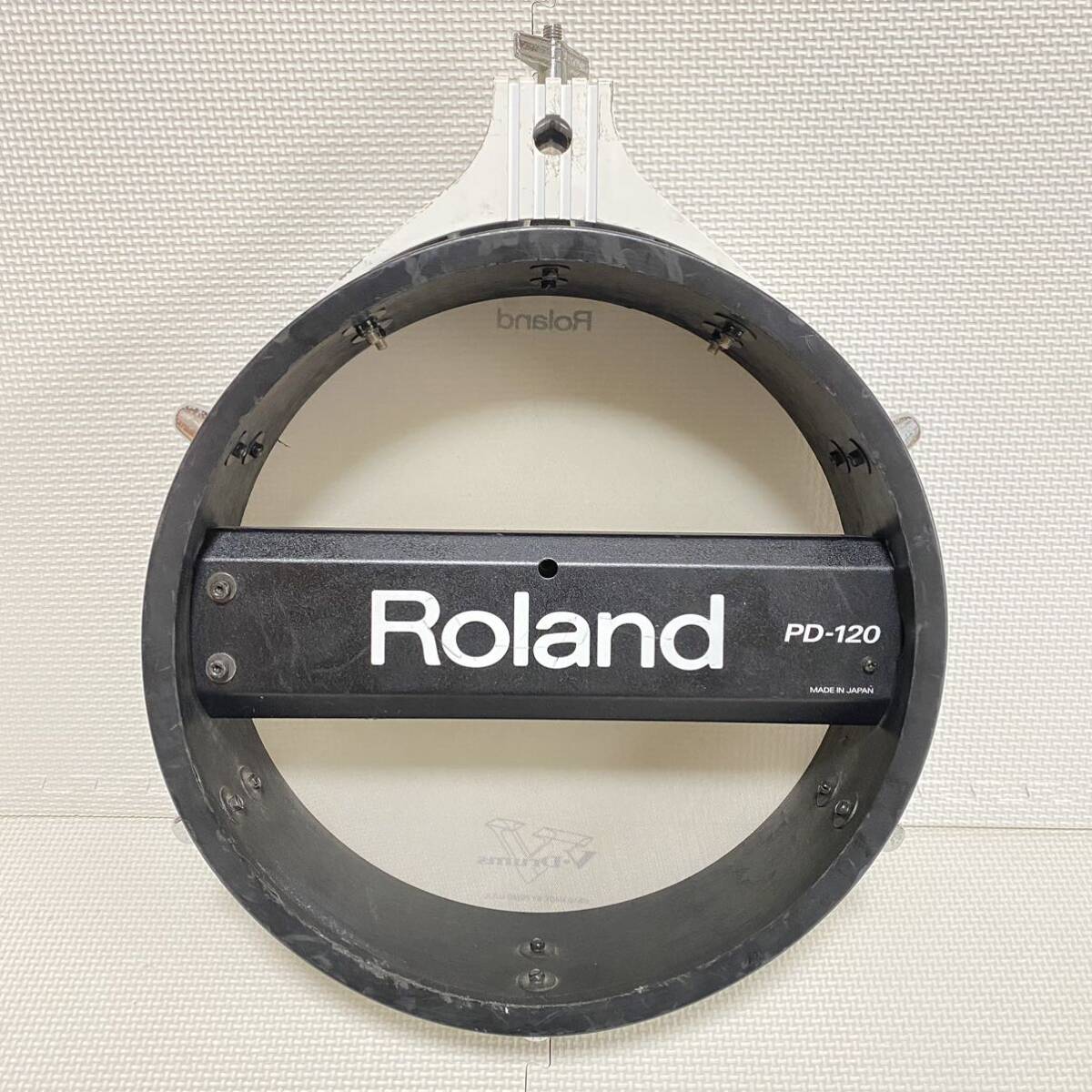即決☆ Roland PD-120 電子ドラム スネアパッド V-Drums ローランド エレドラ スネアの画像2