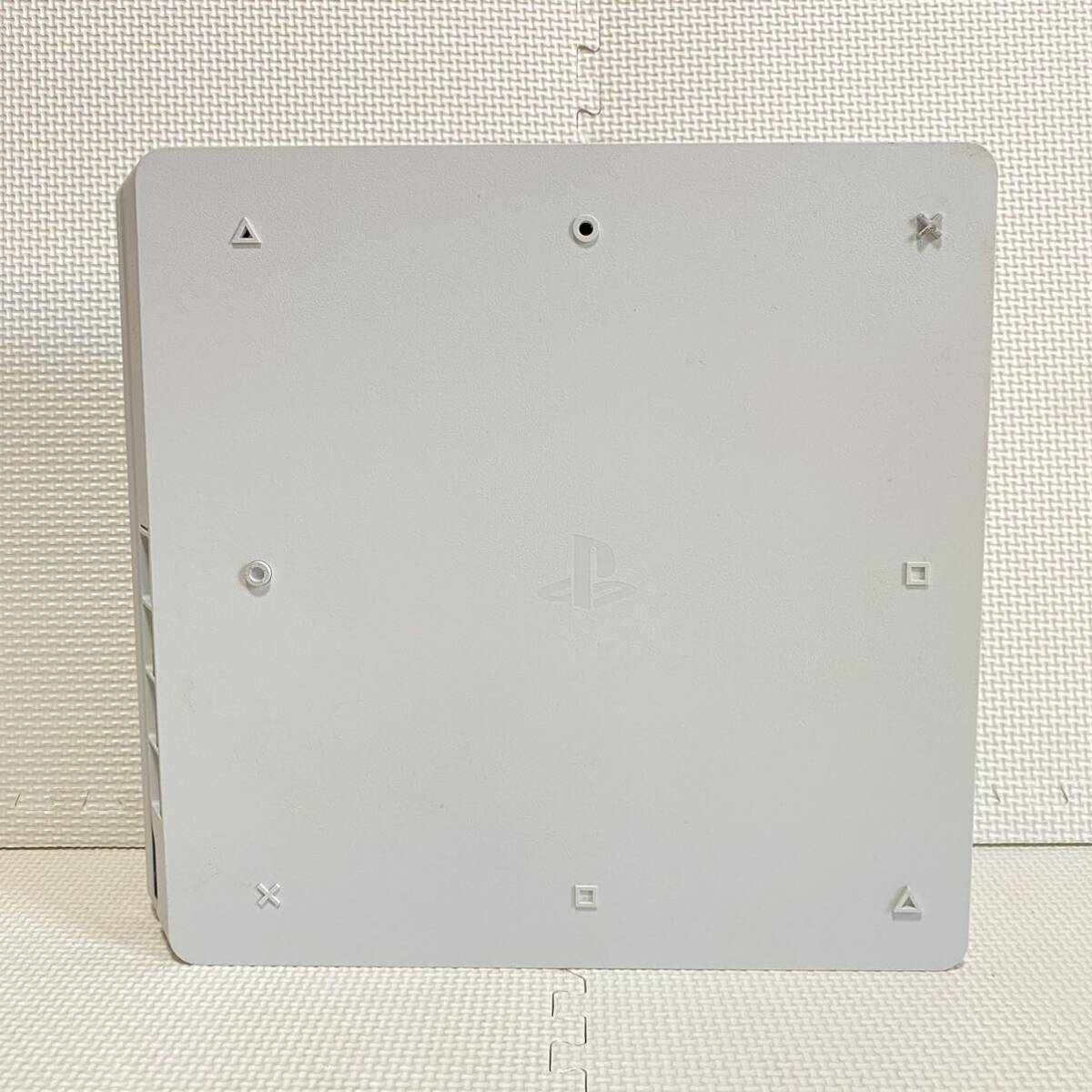 1円☆ PS4 500GB CUH-2100A FW:11.00 グレイシャーホワイト SONY プレステ4 slim 薄型 スリム 本体 PlayStation プレイステーションの画像4