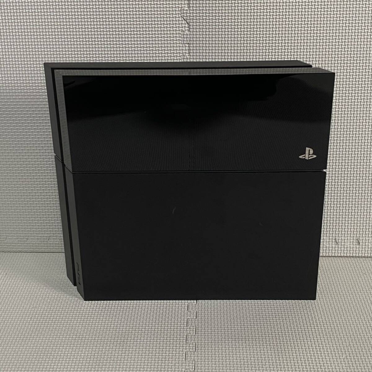 1円☆ PS4 500GB CUH-1100A FW:11.02 ジェット ブラック SONY プレステ4 初期型 本体 PlayStation プレイステーション 437の画像3