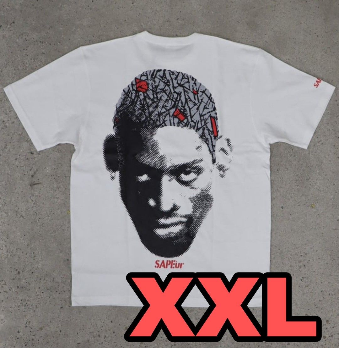 XXL【新品未使用】サプール SAPEur LOCKER CARPET HEAD S/S TEE Tシャツ ロッドマン ホワイト